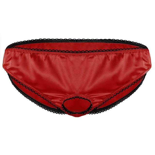 Men Crotchless Erotic Sissy Panties - Image 4