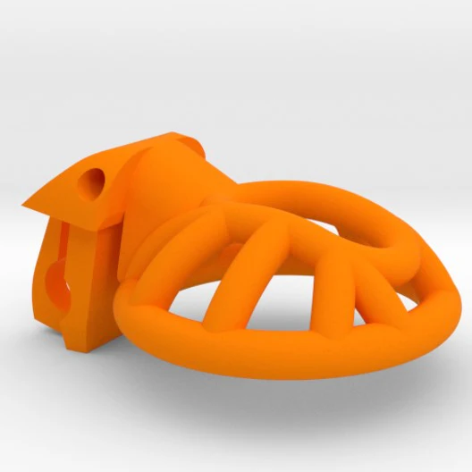 Orange Cherry Keeper Micro Cage - Image 2