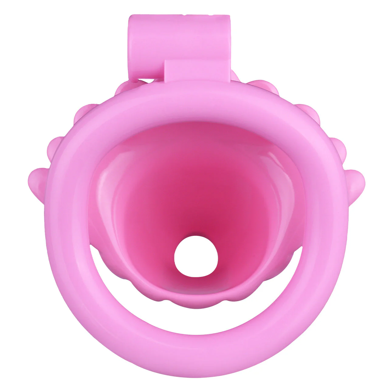 Pearl-Adorned Chastity Cage - Image 9
