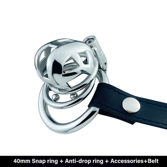 Permanent Micro Cobra Chastity Cage With Belt - Image 13