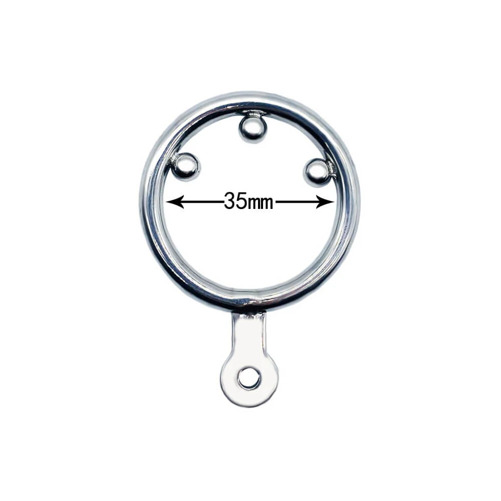 Permanent Micro Cobra Chastity Cage With Belt - Image 5