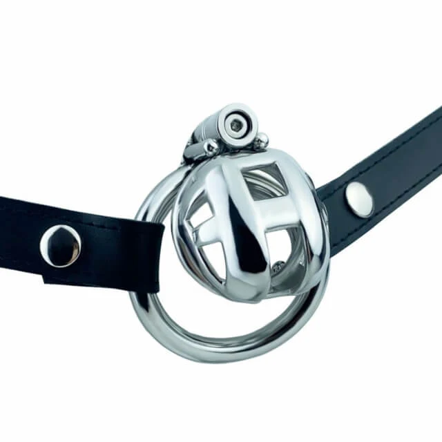 Permanent Micro Cobra Chastity Cage With Belt - Image 6