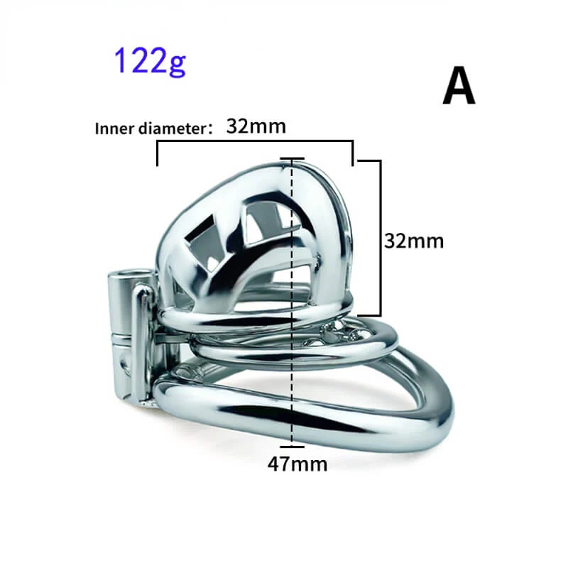Permanent Micro Cobra Chastity Cage With Belt - Image 7