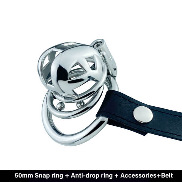 Permanent Micro Cobra Chastity Cage With Belt - Image 8