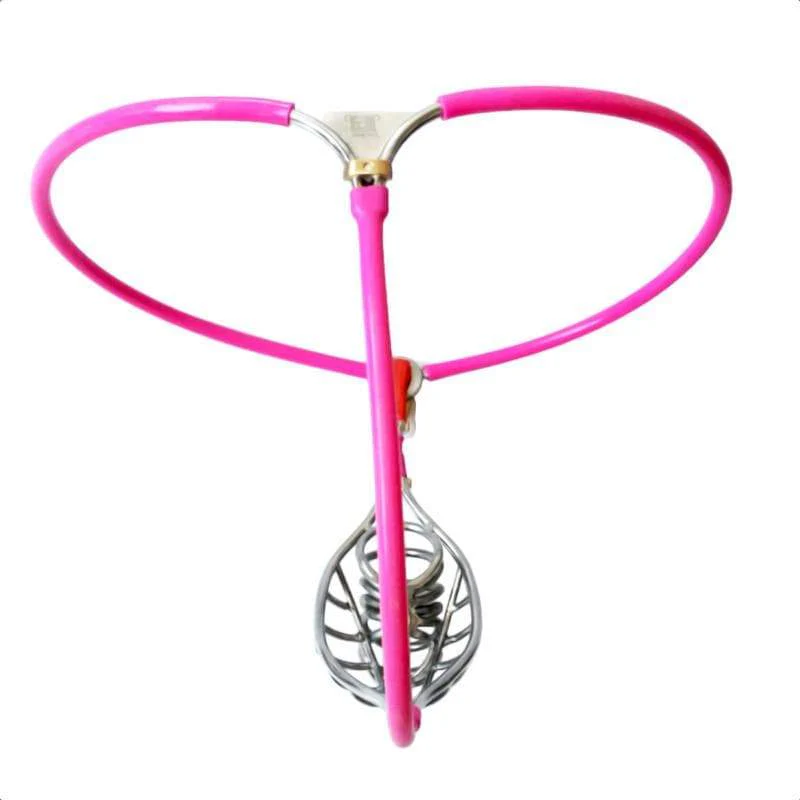 Pink Chastity Belt 23 inches to 43 inches Waistline - Image 4