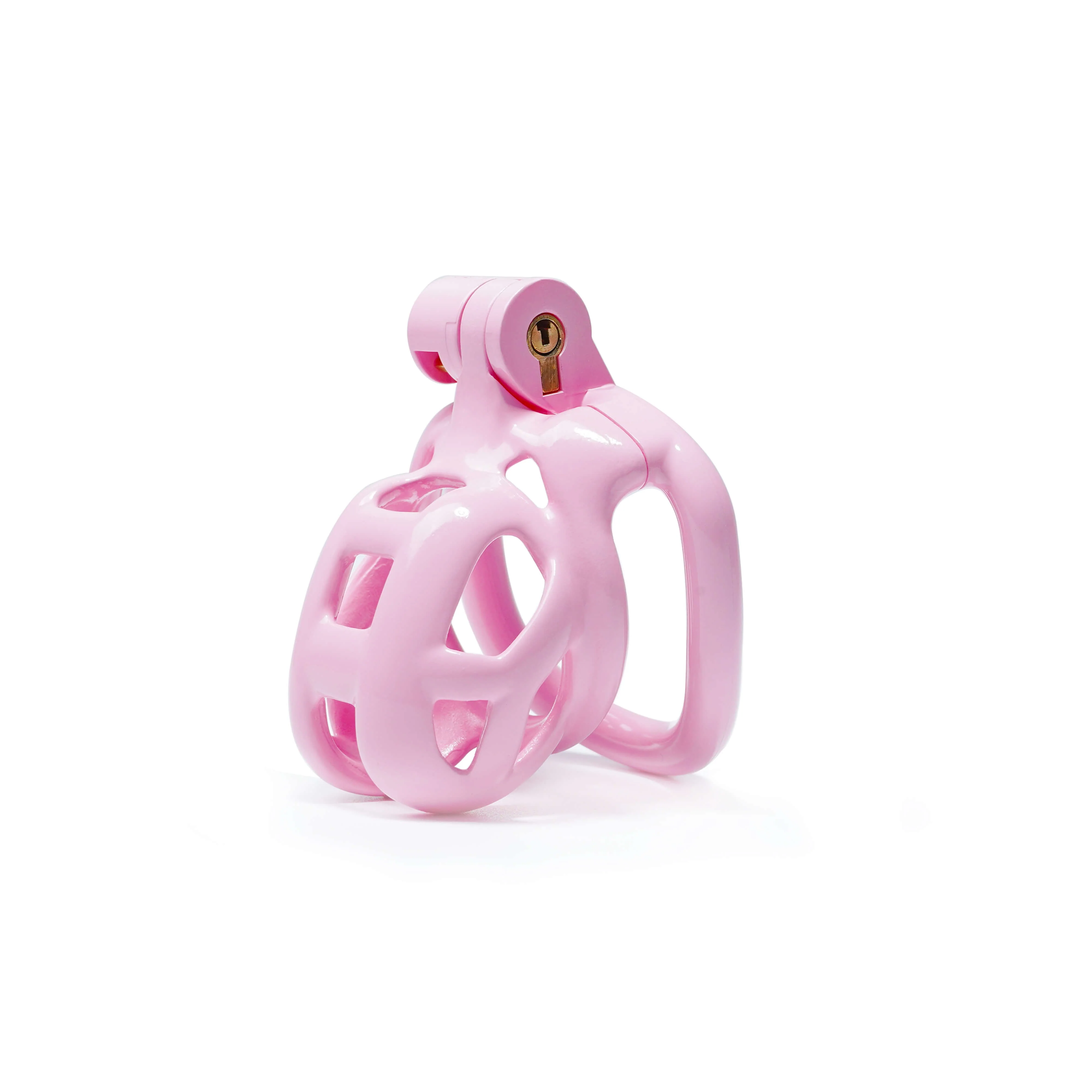 Pink Cobra Chastity Cage Kit 1.77 to 4.13 inches Long - Image 3