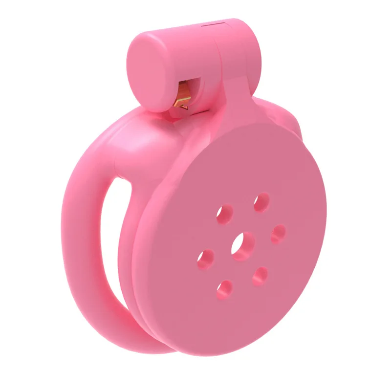 Pink Flat Chastity Lock - Image 3