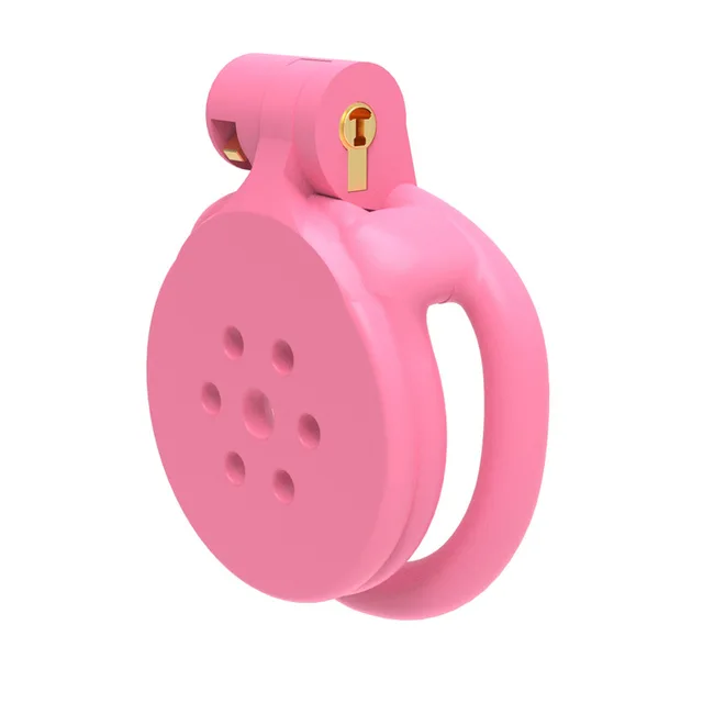 Pink Flat Chastity Lock - Image 7
