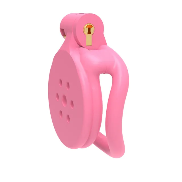 Pink Flat Chastity Lock - Image 8