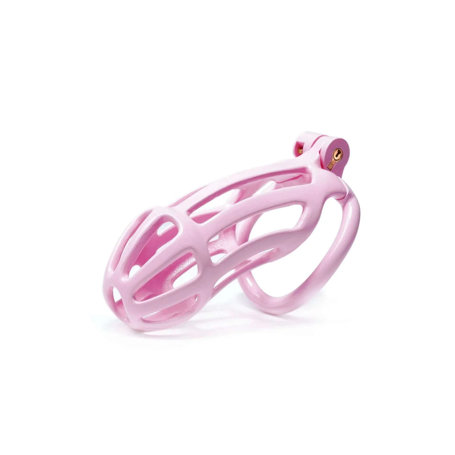 Pink Stripe Cobra Chastity Cage Kit 1.77 To 4.13 Inches Long - Image 7