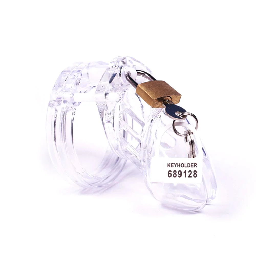 Plastic Chastity Cage 3.35 inches and 3.94 inches long - Image 7