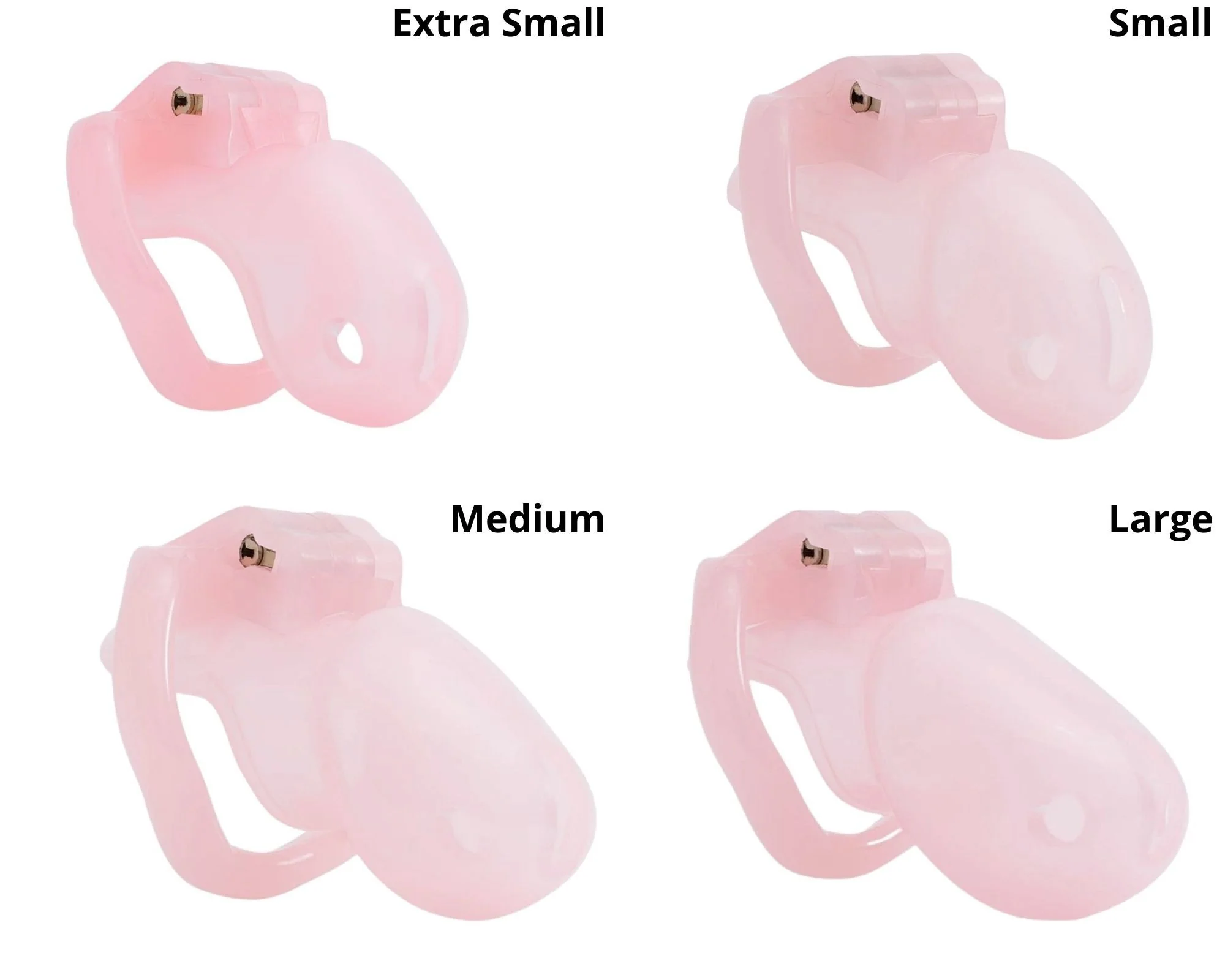 Cock-straint Male Chastity Device 3.23 inches, 3.82 inches, 4.02 inches, and 4.33 inches long - Image 15