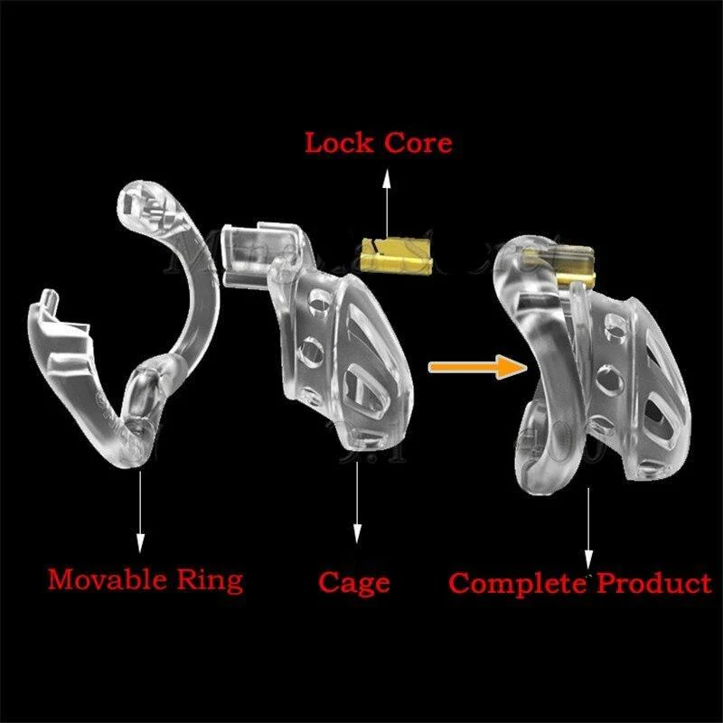 Plastic Chastity Cage Ventilated - Image 6