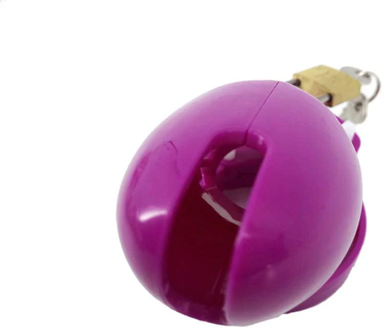Purple Plastic Cock Cage 3.15 inches and 3.94 inches long - Image 10