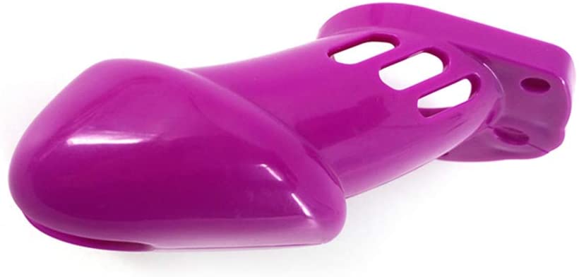Purple Plastic Cock Cage 3.15 inches and 3.94 inches long - Image 8