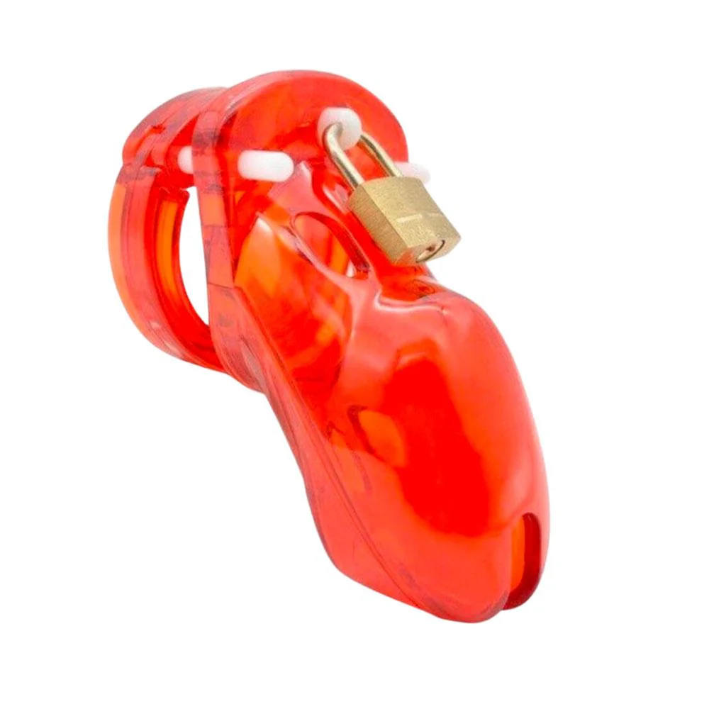 The Cock-old 500 Plastic Cock Cage 3.74 inches long - Image 4