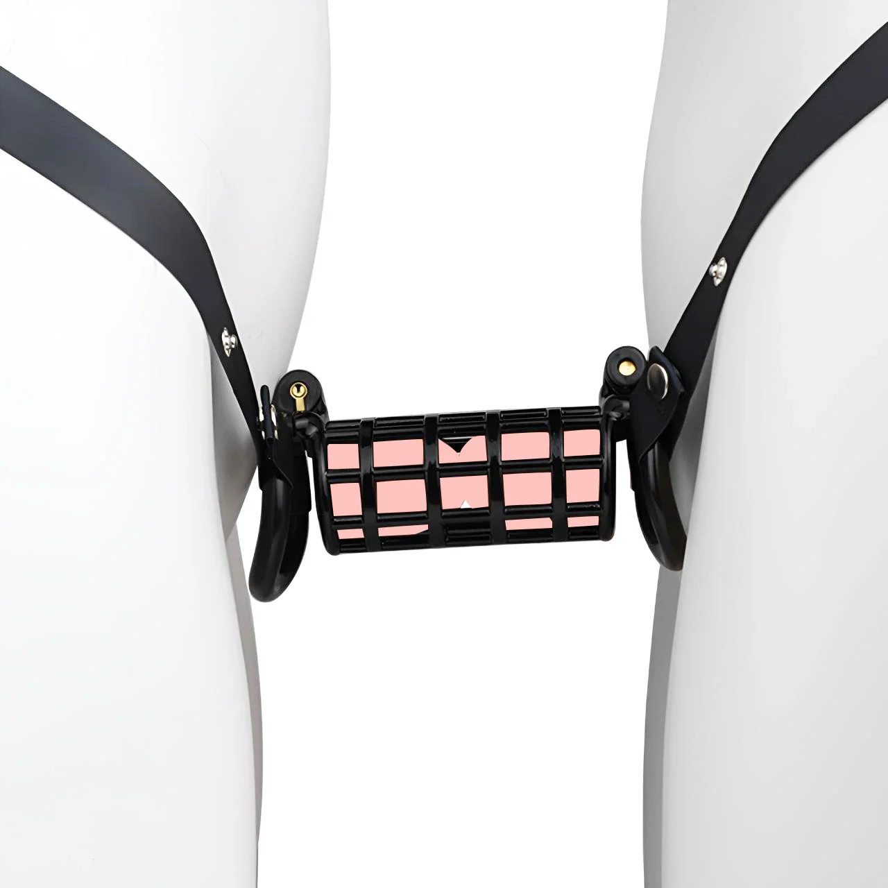 Plastic Twin Chastity Cage - Image 3
