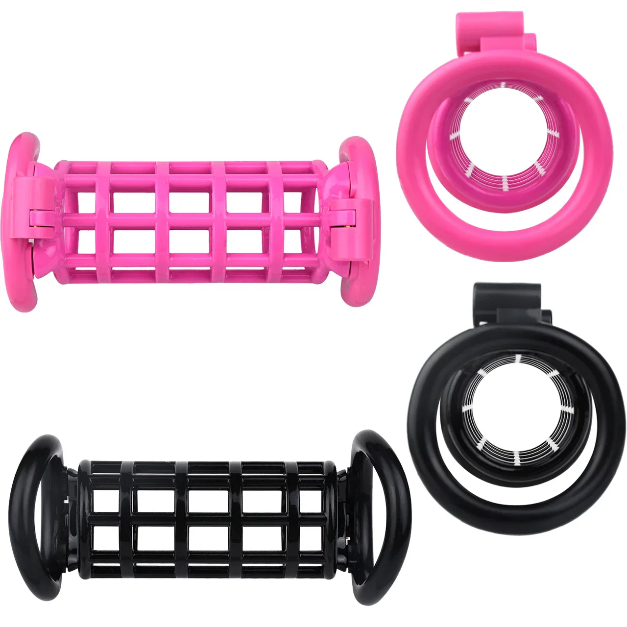 Plastic Twin Chastity Cage - Image 5