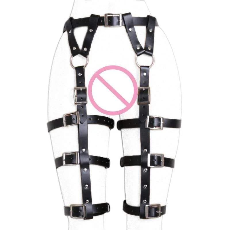 Please Your Master Leather Sex Belt - Image 4