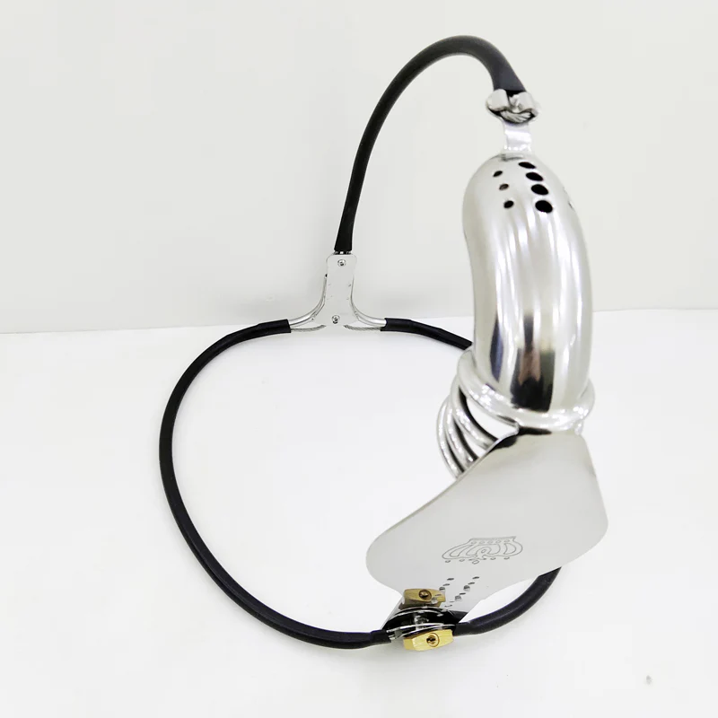Portable Stainless Steel Chastity Belt - Image 4
