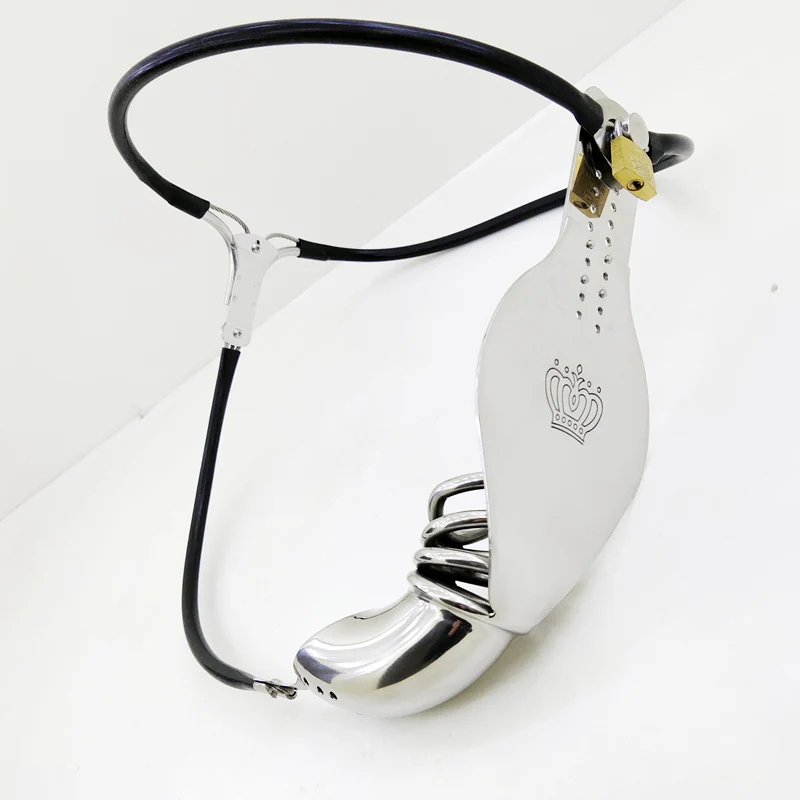 Portable Stainless Steel Chastity Belt - Image 5