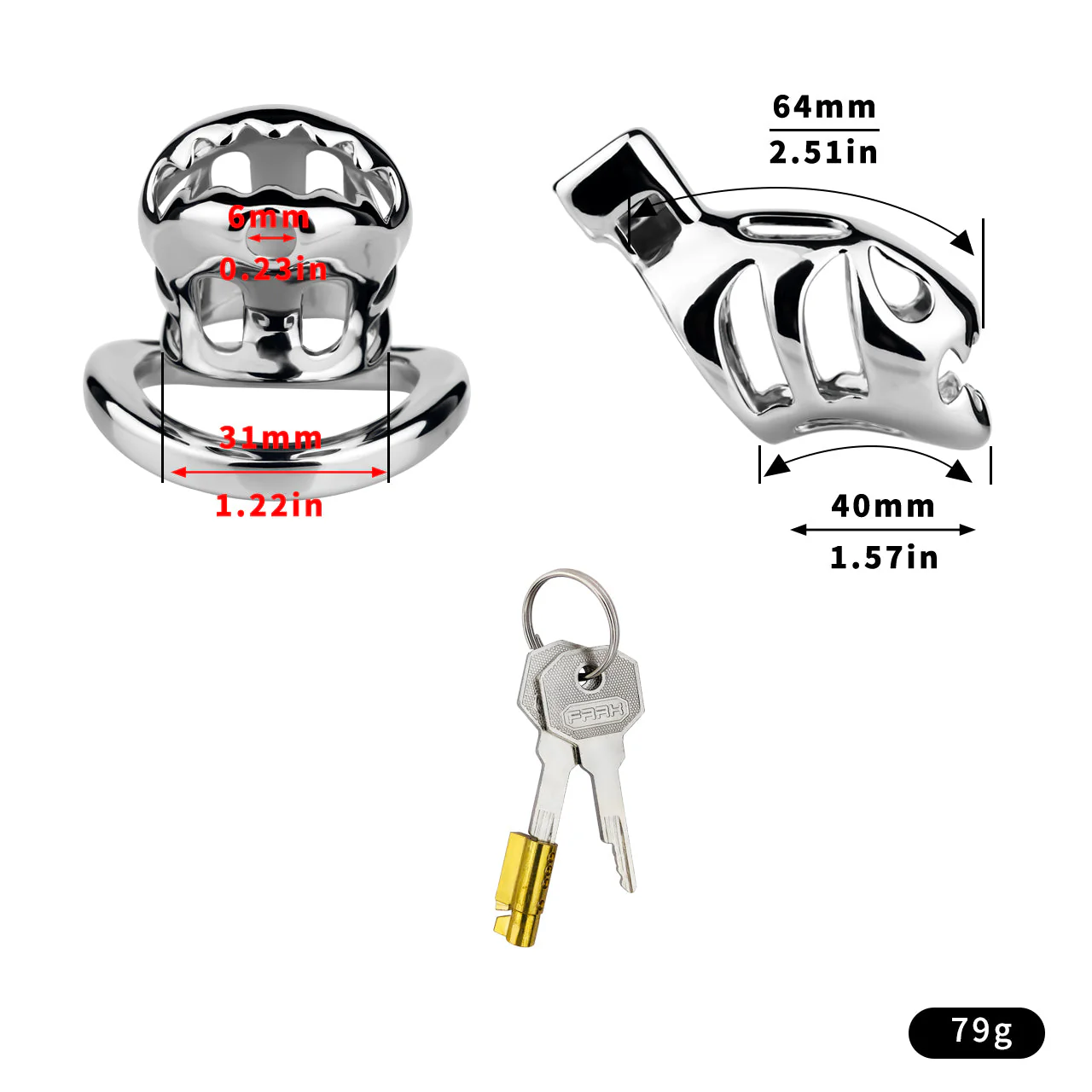 Predator Chastity Cage - Image 4