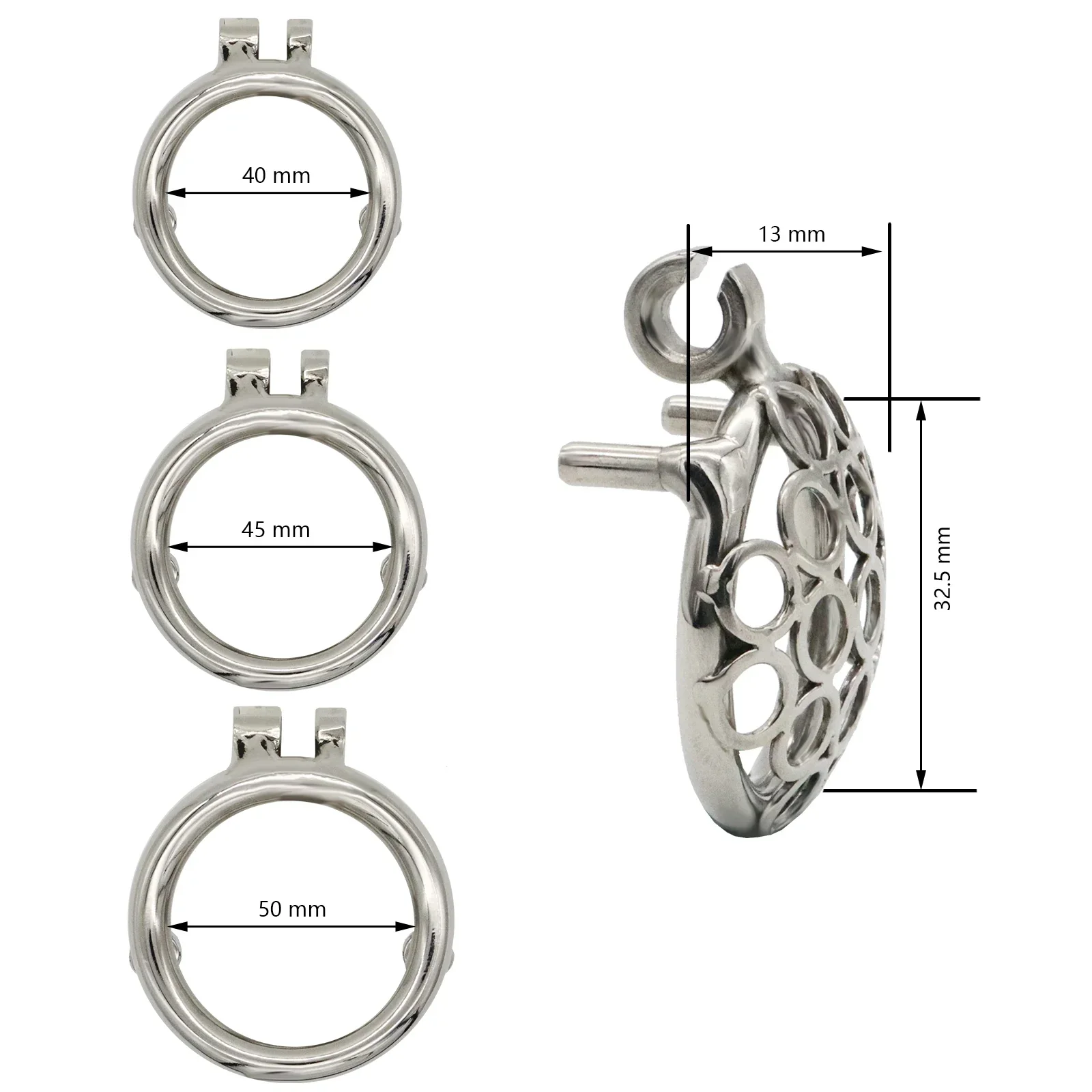 Prevent Escape Design Super Small Chastity Cage - Image 2