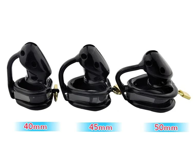 Silicone Chastity Cage 2.56 inches Long - Image 2