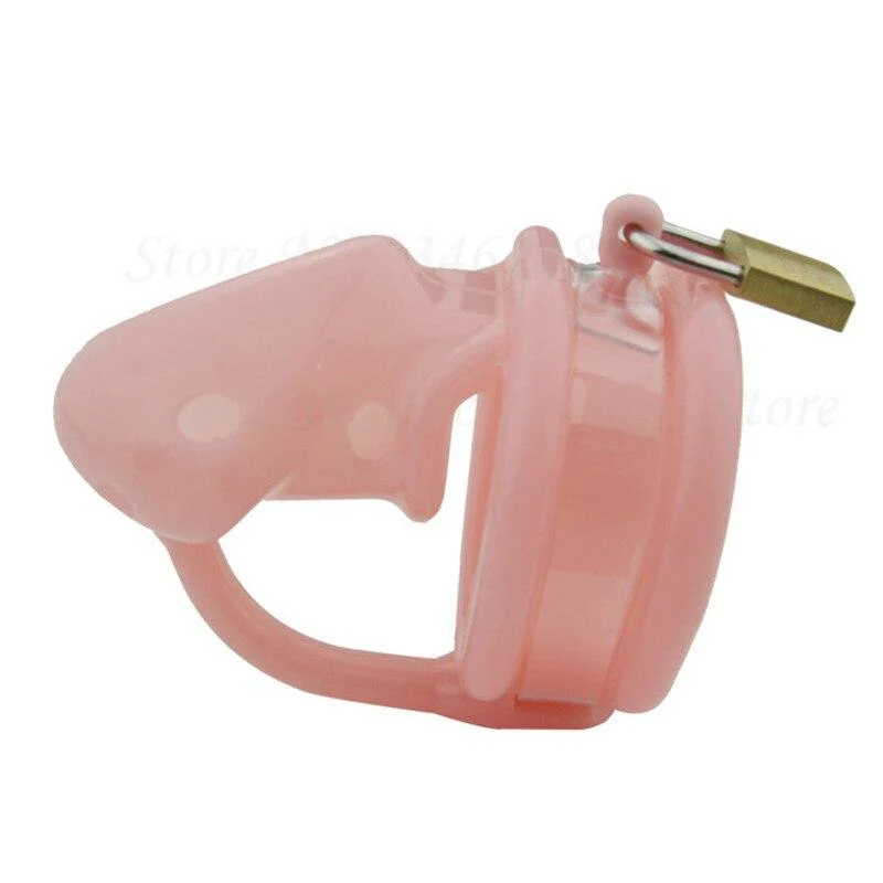 Silicone Chastity Cage 2.56 inches Long - Image 6