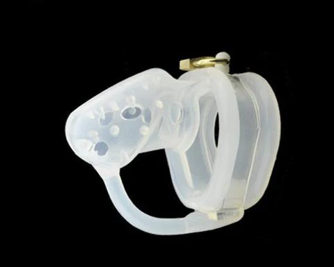Silicone Chastity Cage 2.56 inches Long - Image 7