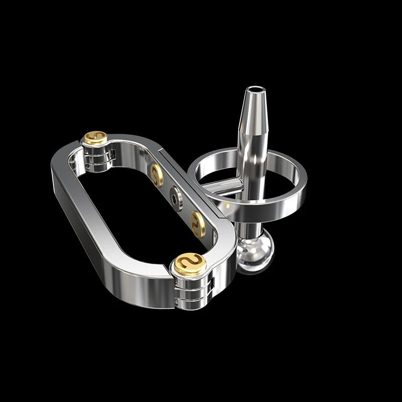 Scallop Punk Series Chastity Cage - Image 3