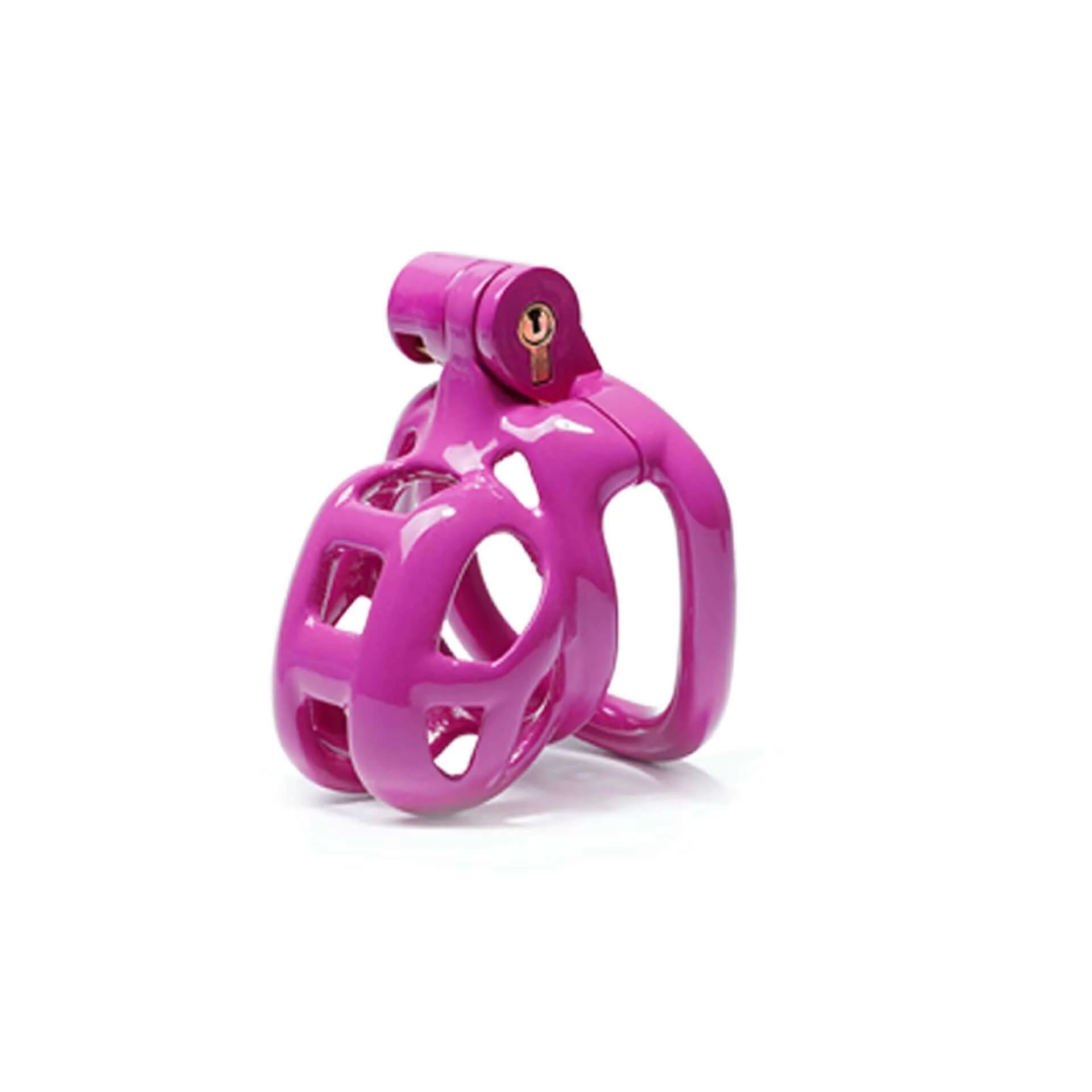 Purple Cobra Chastity Cage Kit 1.77 To 4.13 Inches Long - Image 3