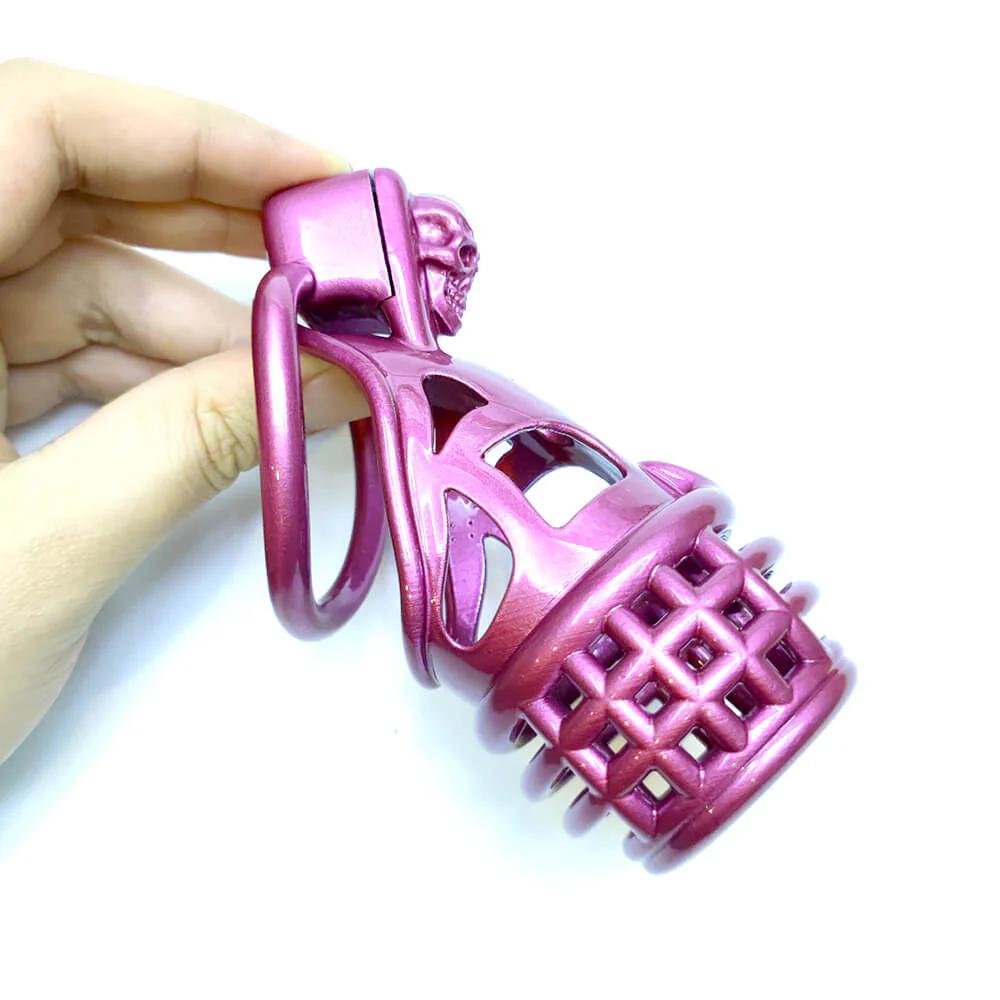 Purple Grenade Chastity Cage - Image 3