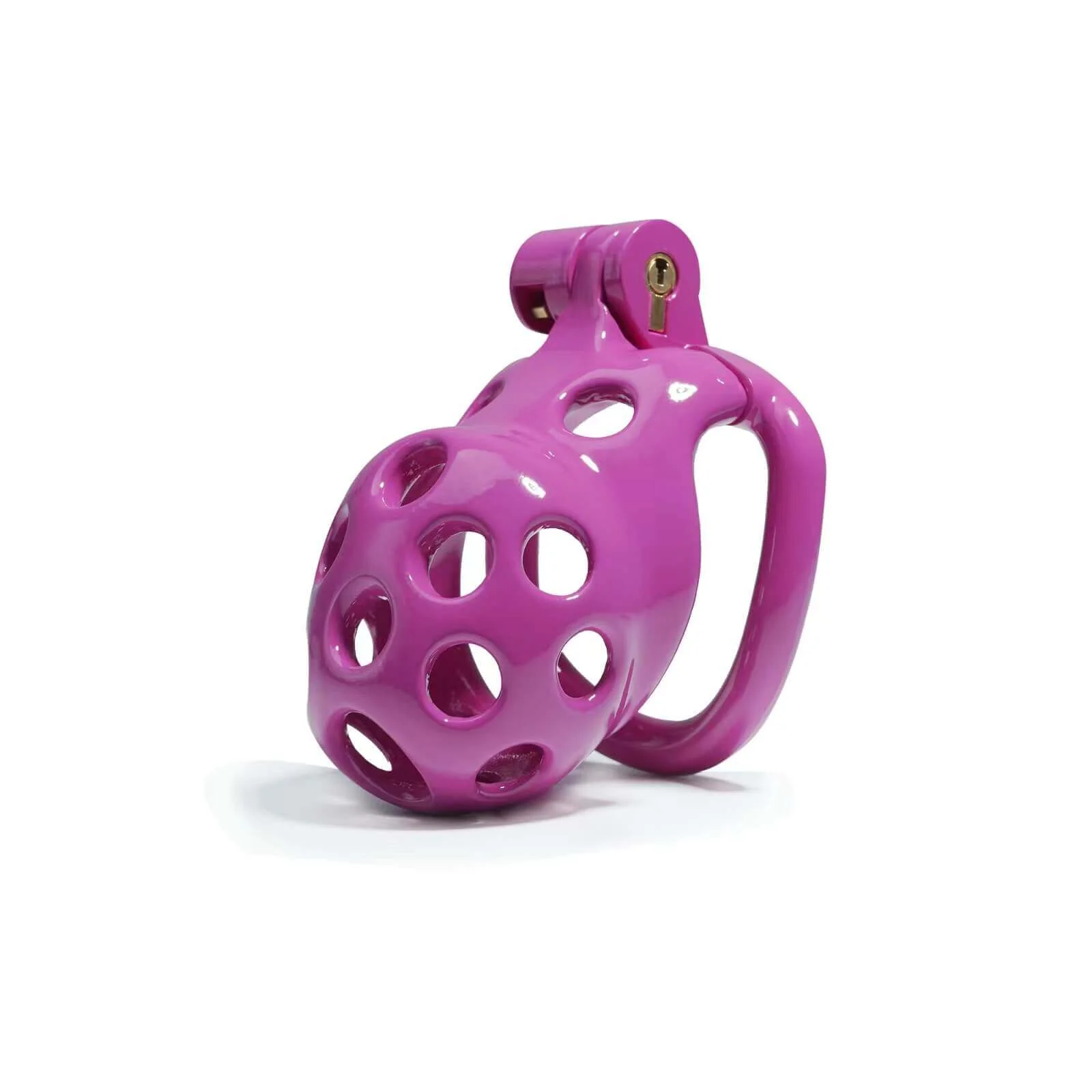 Purple Hole Cobra Chastity Cage Kit 1.77 To 4.13 Inches Long - Image 4