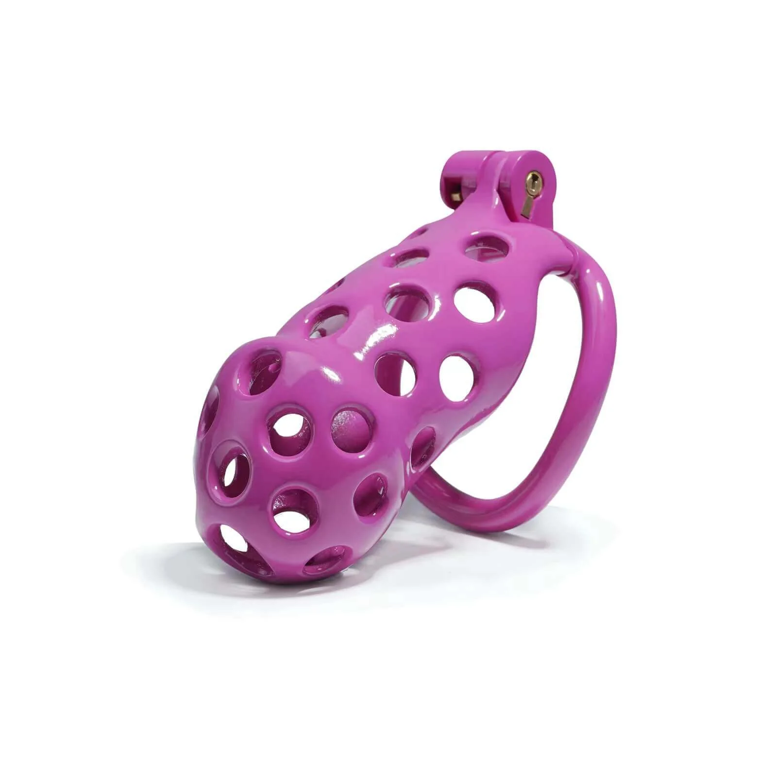Purple Hole Cobra Chastity Cage Kit 1.77 To 4.13 Inches Long - Image 6