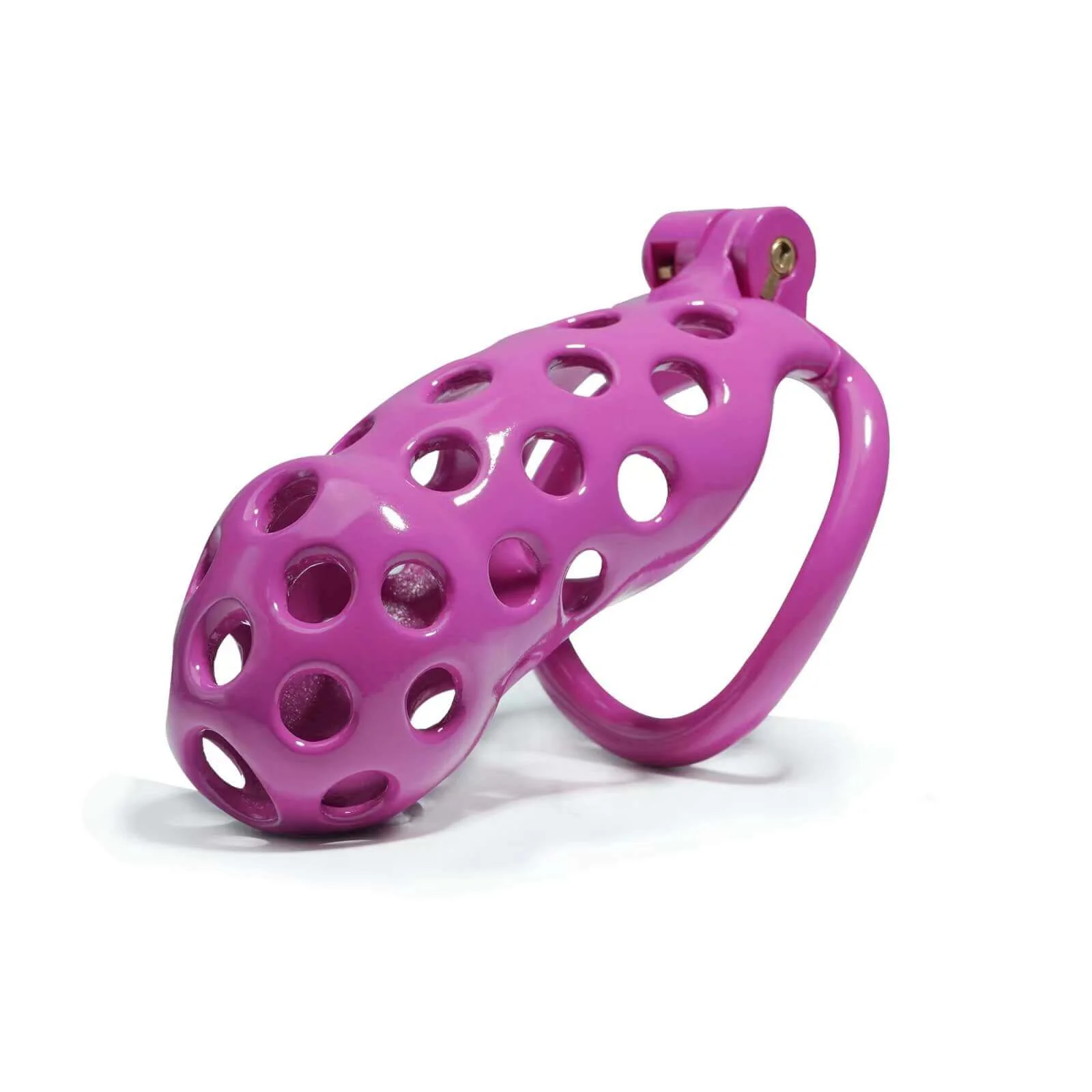 Purple Hole Cobra Chastity Cage Kit 1.77 To 4.13 Inches Long - Image 7