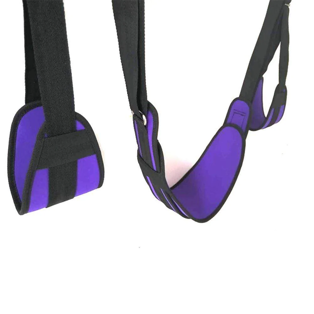 Purple Leg Spreader Sex Swing - Image 5