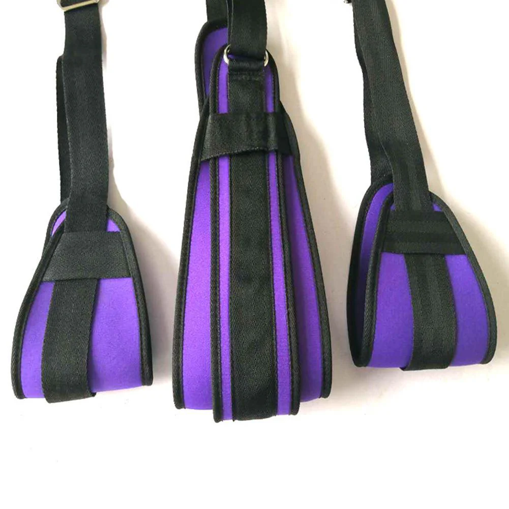 Purple Leg Spreader Sex Swing - Image 6