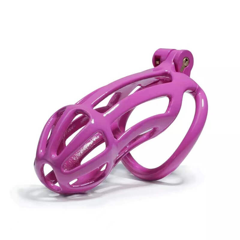 Purple Stripe Cobra Chastity Cage Kit 1.77 To 4.13 Inches Long - Image 7