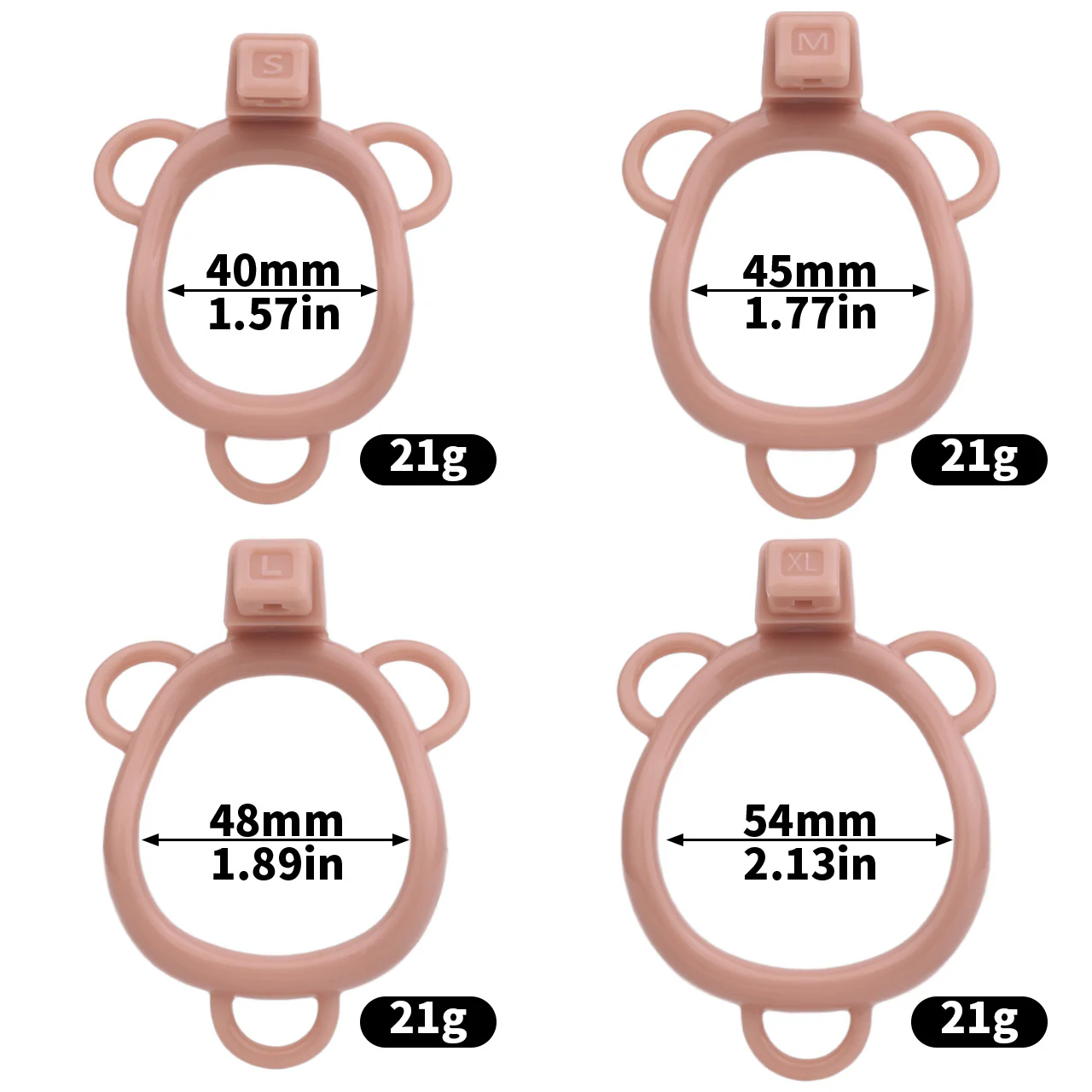 Pussy Chastity Cage With Wearable Butt Plug - Image 15