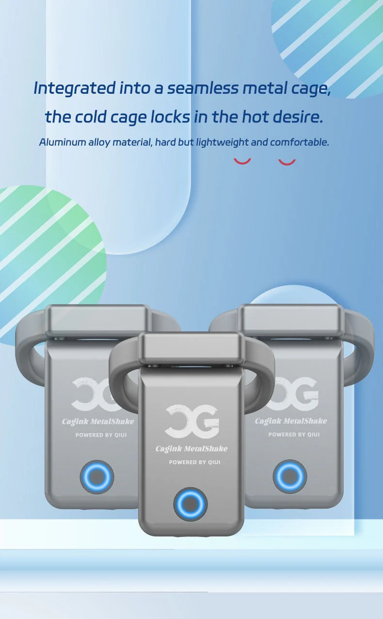 QIUI Cagink MetalShake Chastity Cage Remotely - Image 11
