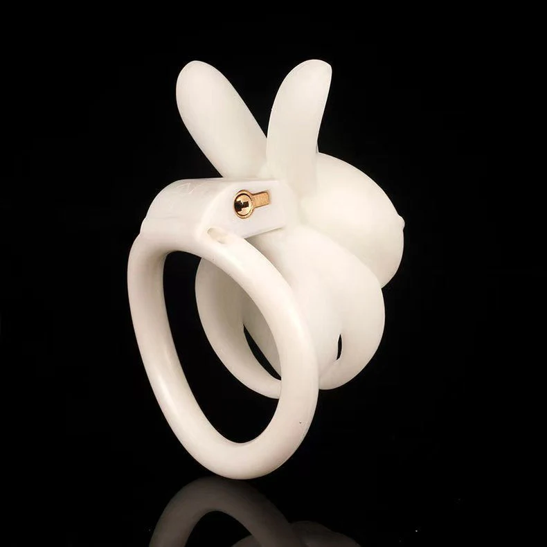 Rabbit Shaped Chastity Cage - Image 13