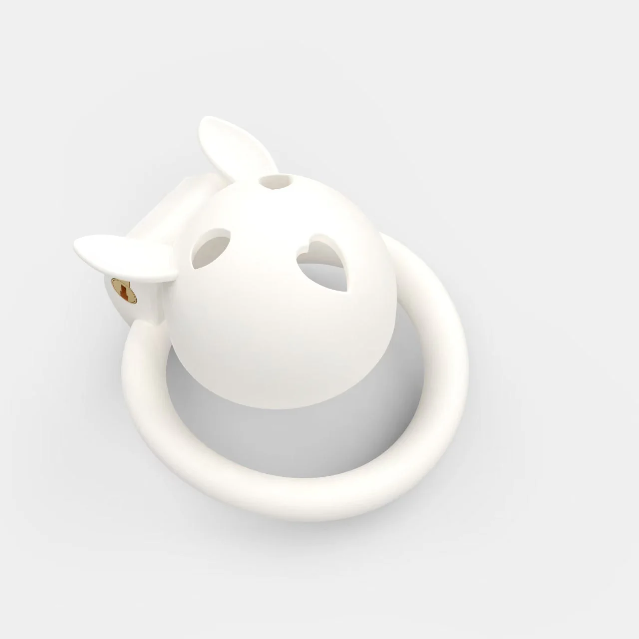 Rabbit Shaped Chastity Cage - Image 4