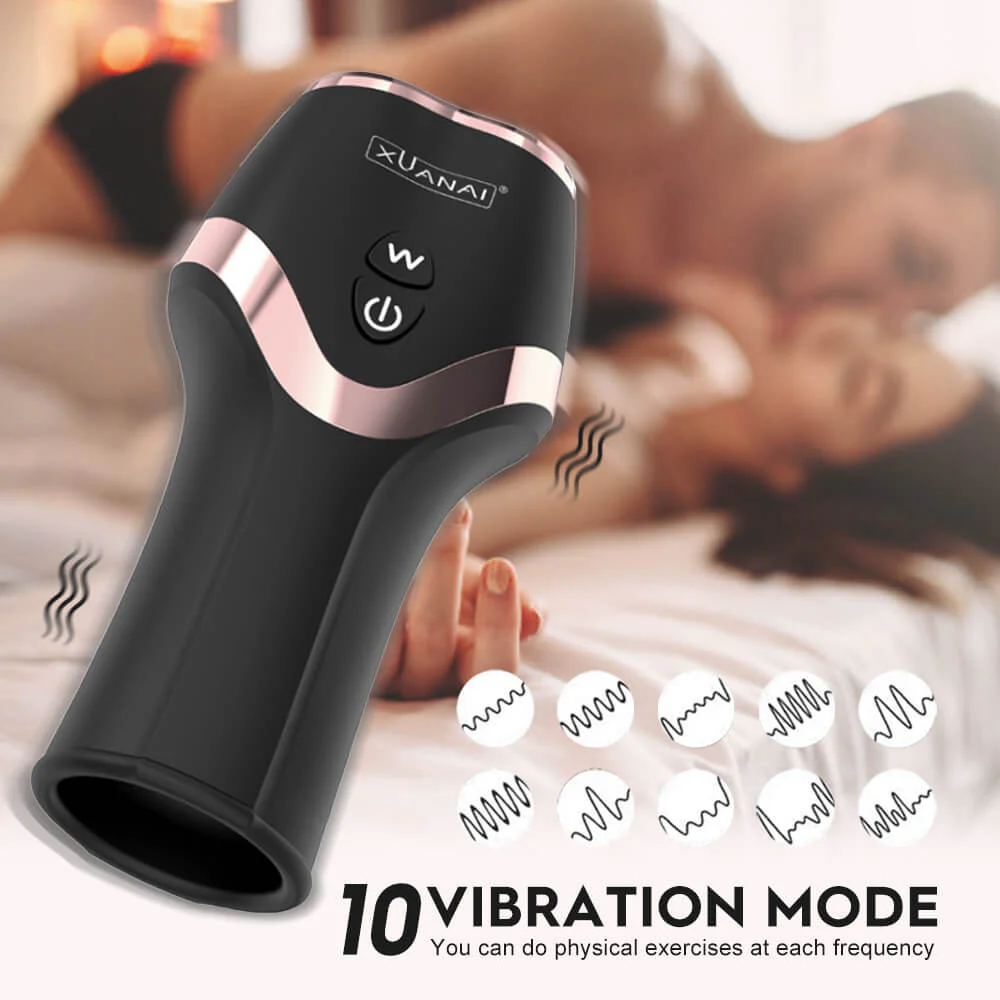 Razor 10 Frequency Vibration Masturbation Cup - Image 6