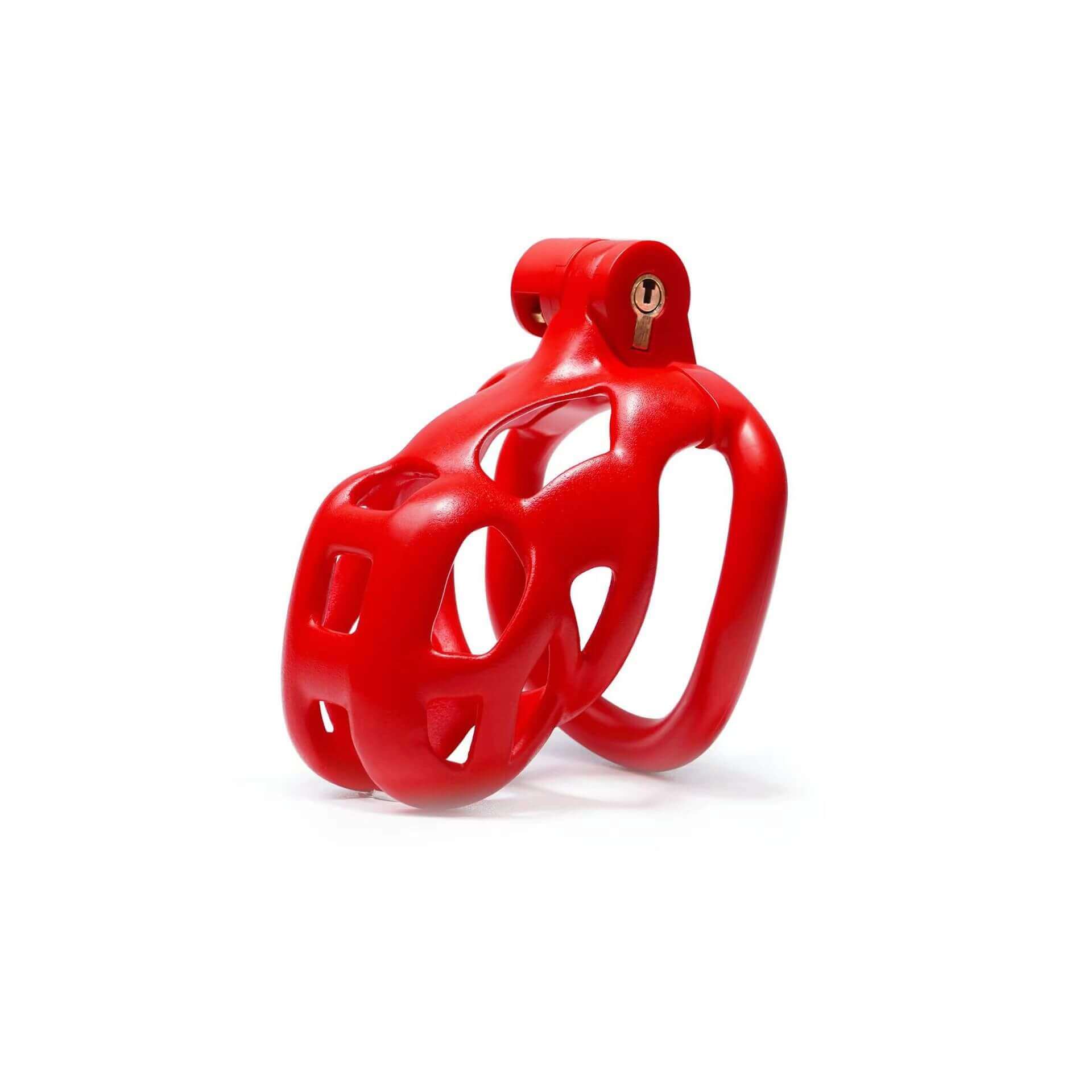 Red Cobra Chastity Cage Kit 1.77 To 4.13 Inches Long - Image 4