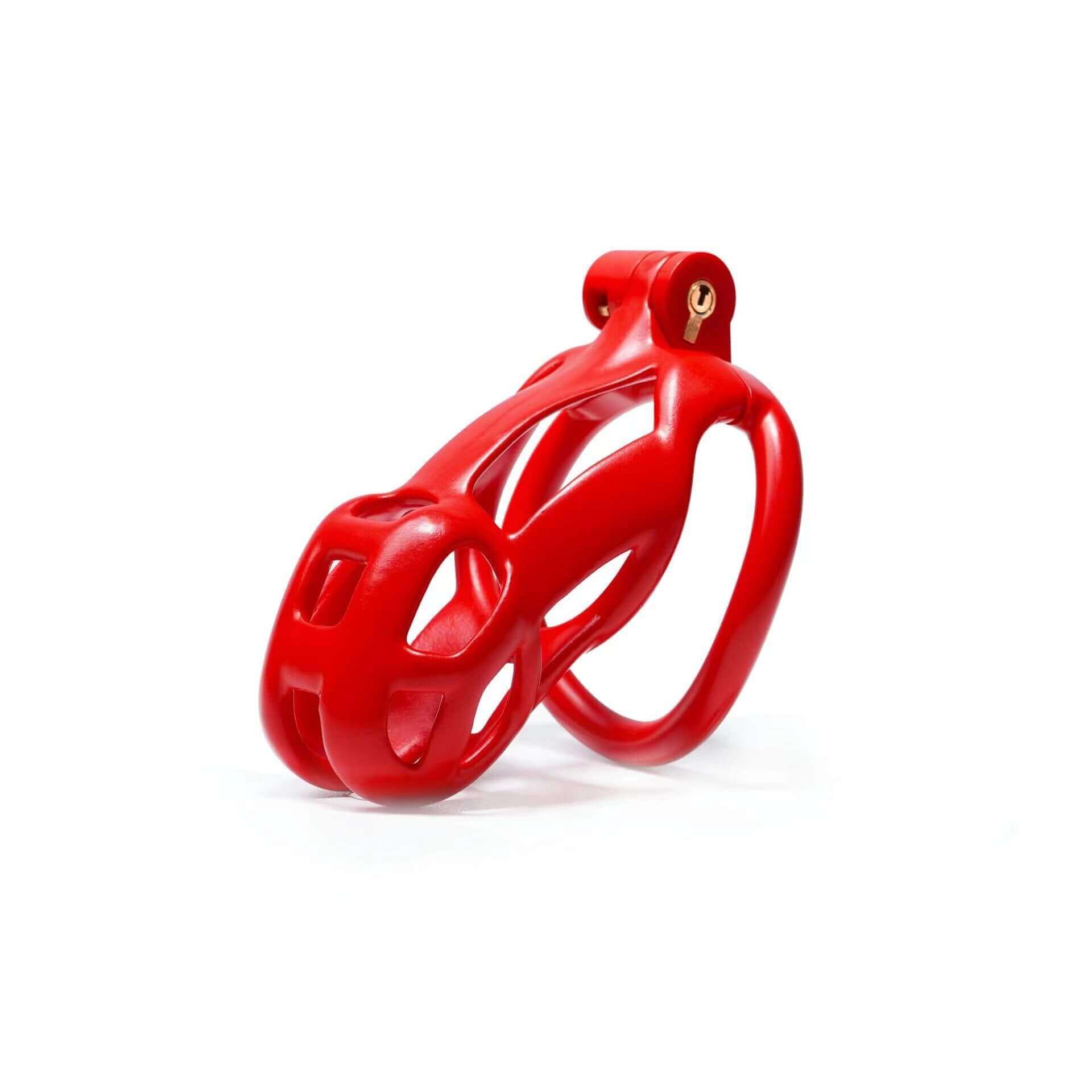 Red Cobra Chastity Cage Kit 1.77 To 4.13 Inches Long - Image 5