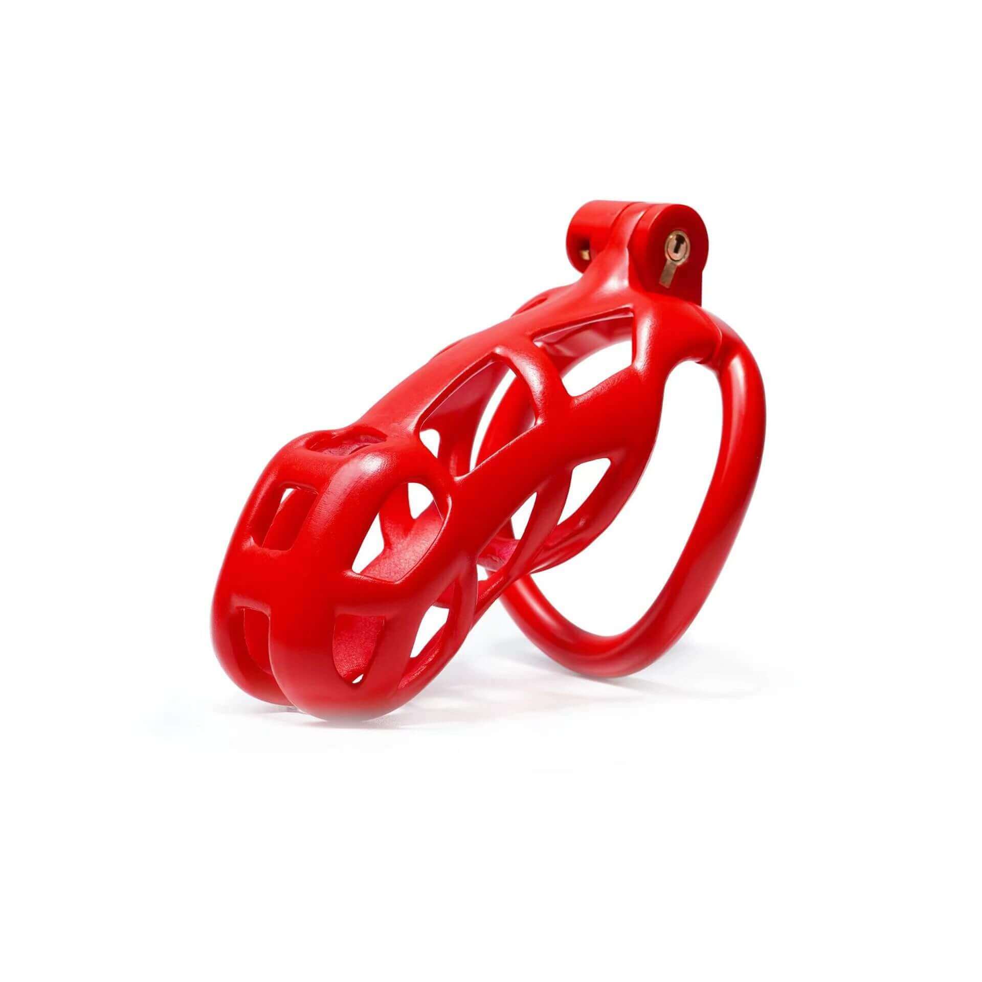 Red Cobra Chastity Cage Kit 1.77 To 4.13 Inches Long - Image 6
