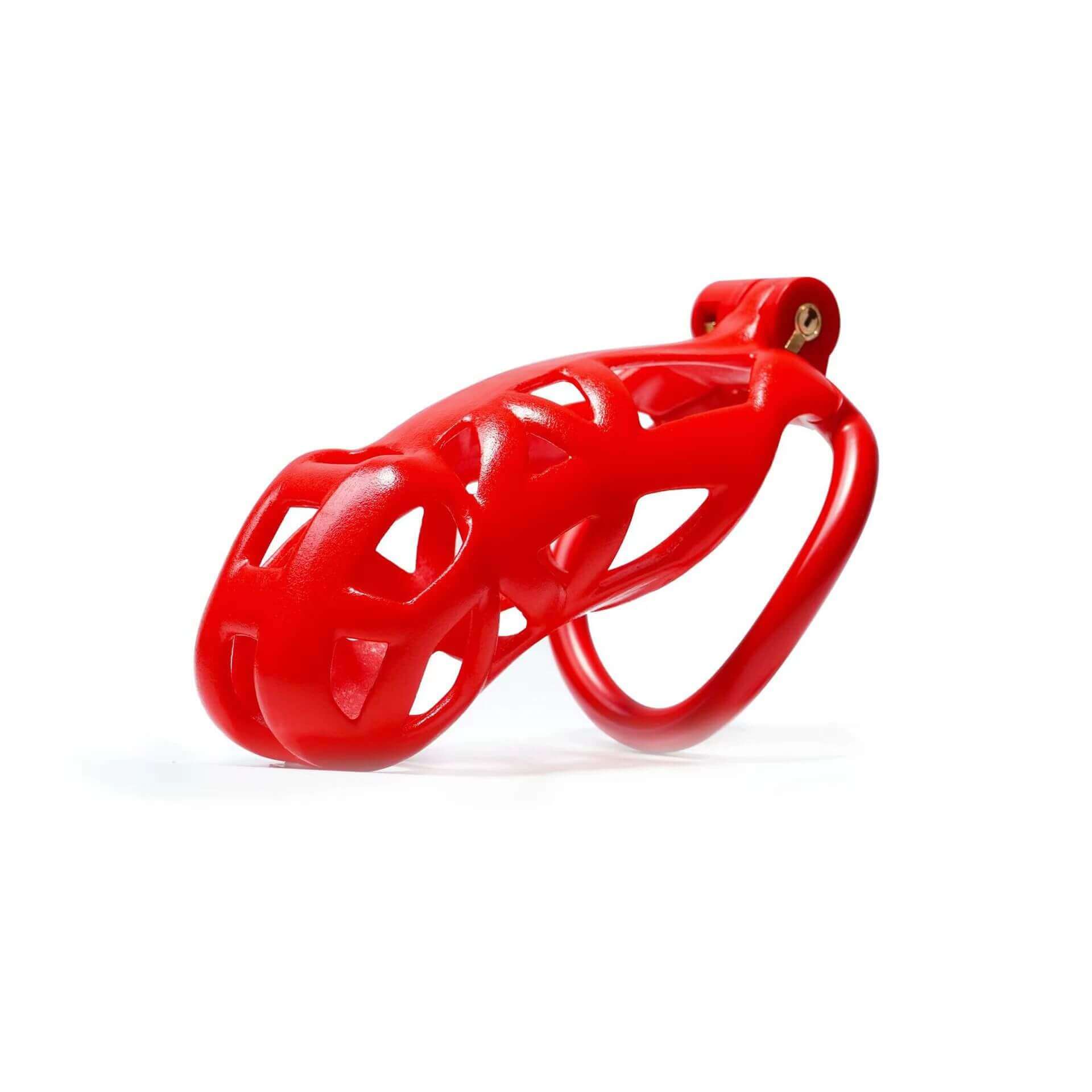 Red Cobra Chastity Cage Kit 1.77 To 4.13 Inches Long - Image 7