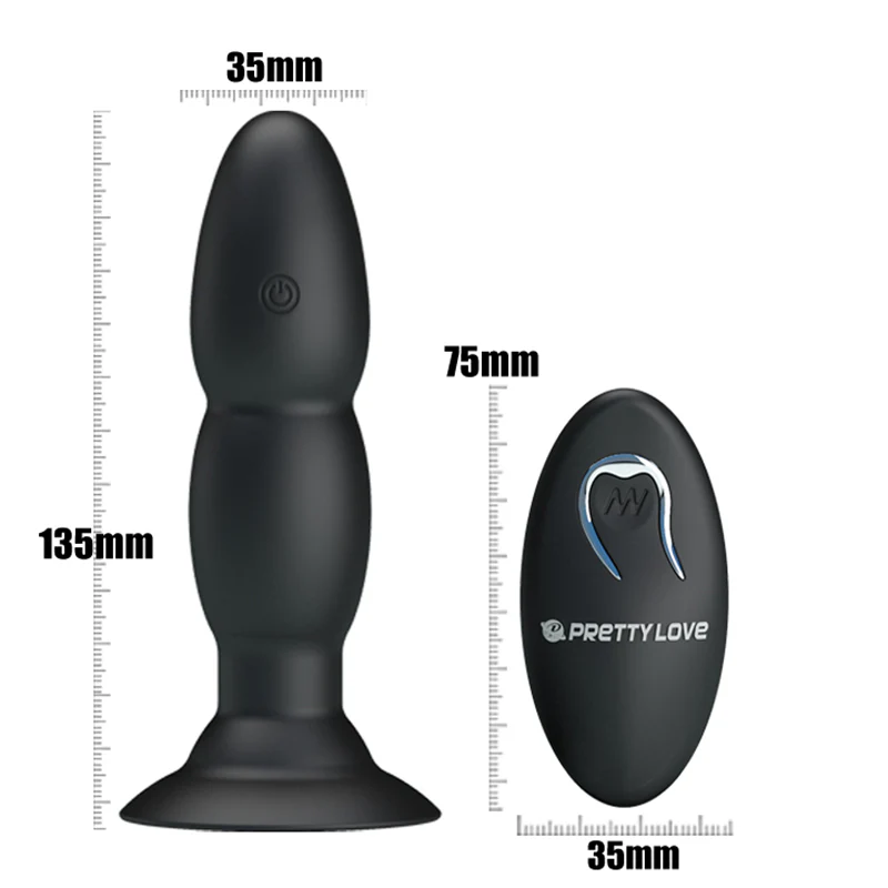 Remote Control Silicone Butt Plug - Image 2