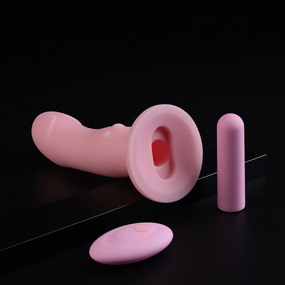Remote Vibrator with Dildo Strap On Belt - Image 5